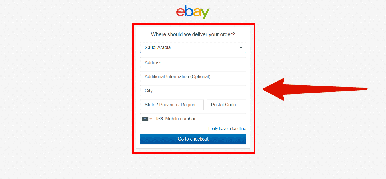 طريقة الشراء من موقع ebay