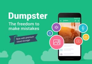 Dumpster برنامج استرجاع الفيديوهات المحذوفة استعادة مقاطع الفيديو المحذوفة من الهاتف 2022