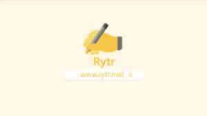 موقع Rytr أفضل مواقع ذكاء اصطناعي