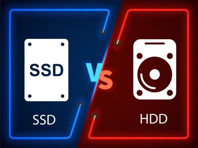 وحدة التخزين SSD Vs HDD