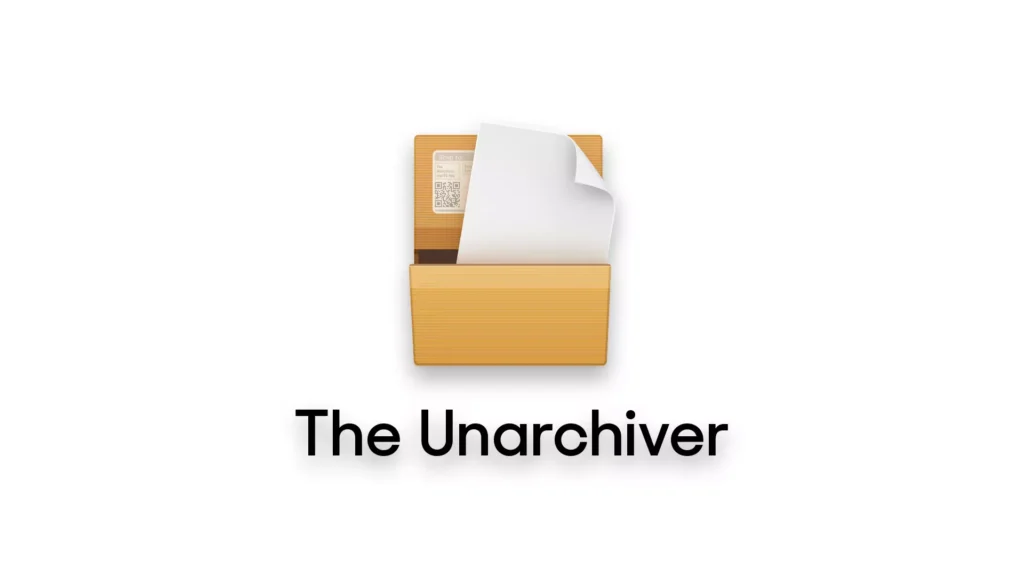 Unarchiver - برنامج فتح ملف zip
