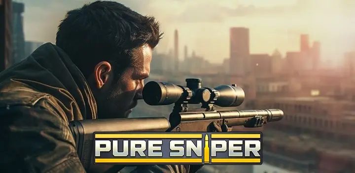 Pure Sniper - أفضل العاب القنص للاندرويد بدون نت