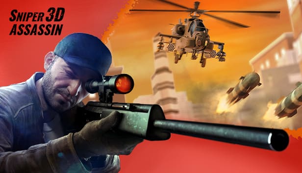 Sniper 3D - أفضل العاب القنص للاندرويد بدون نت
