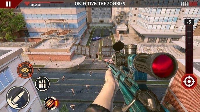 Sniper Zombie 3D Game - العاب من دون نت