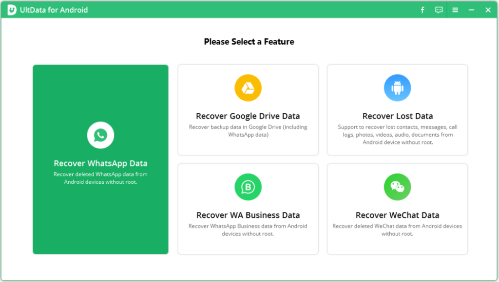 UltData Android Data Recovery
