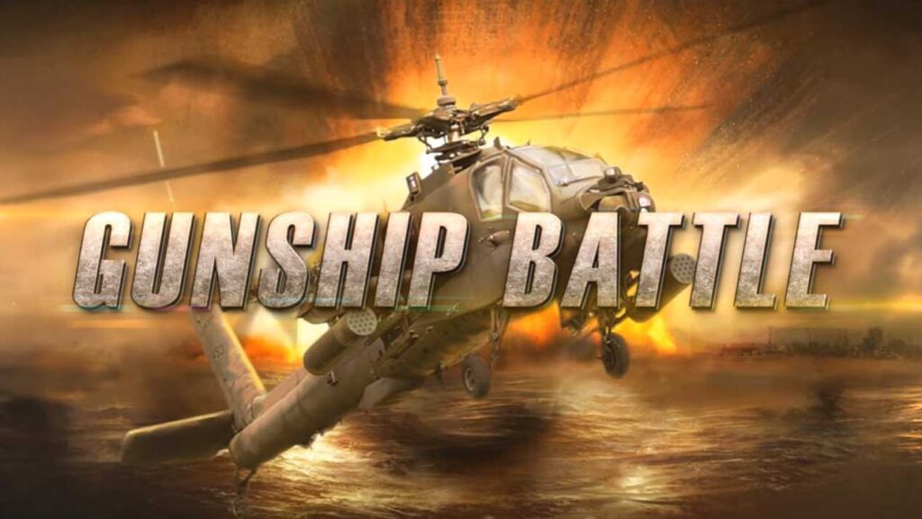 لعبة GUNSHIP BATTLE اللعبة الأعرق من فئة حرب الطائرات