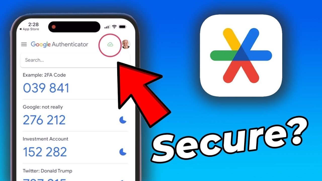 تطبيق المصادقة Google Authenticator